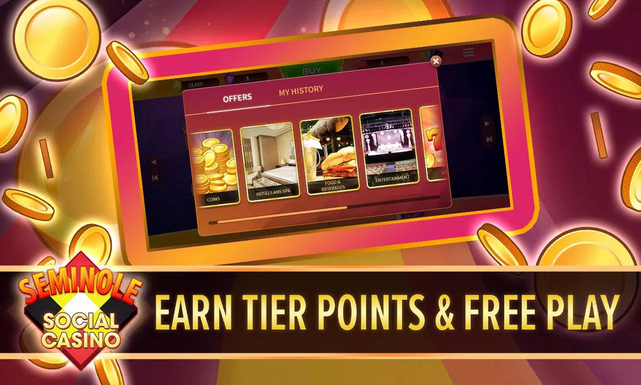 Seminole Slots Captura de pantalla 2
