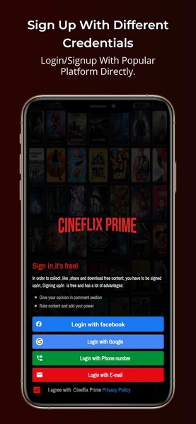 Cineflix Prime: Movies & Shows Capture d'écran 1