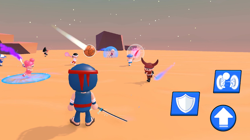 Ball Dodge: Blade Master 螢幕截圖 1