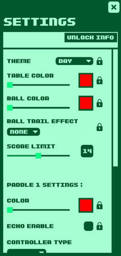 Pong Combat Capture d'écran 1