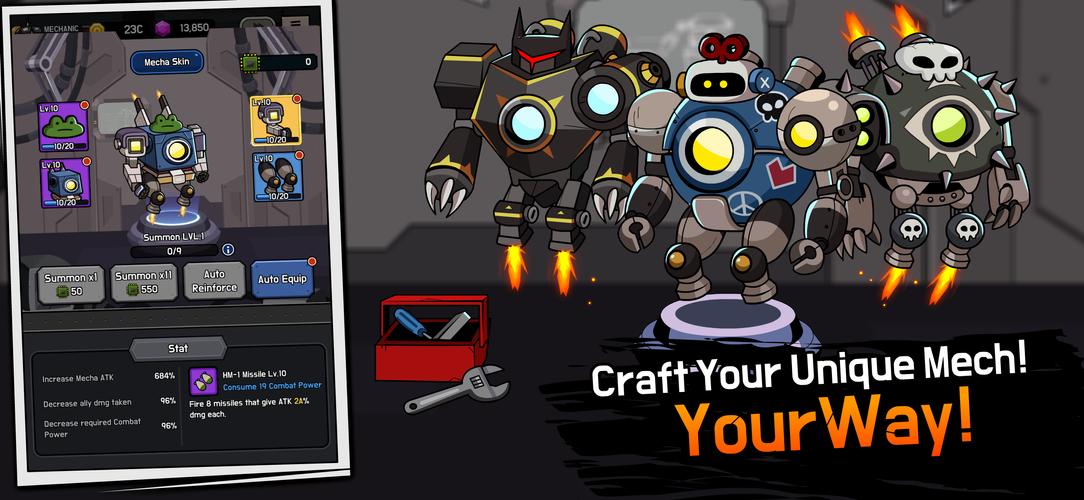Mechanic Legends : Idle RPG Ekran Görüntüsü 2