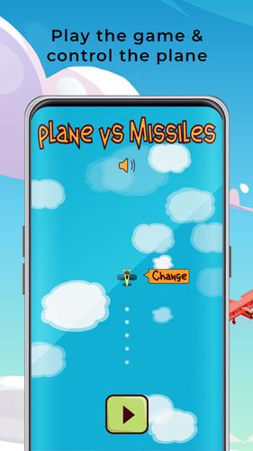 Plane vs Missiles Captura de tela 0