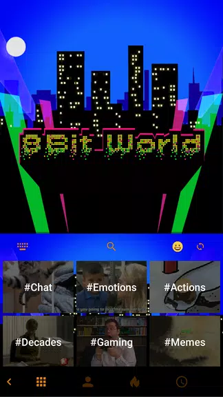 bitworld Keyboard Theme Ekran Görüntüsü 2