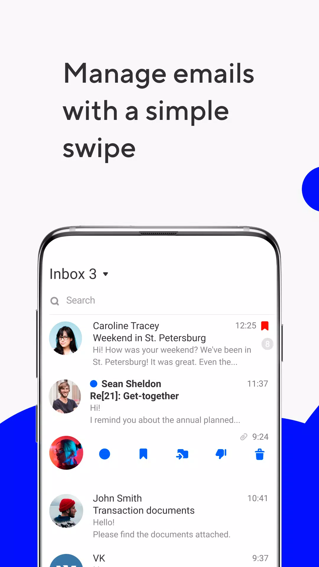 Email App España de Mail.ru Captura de pantalla 3