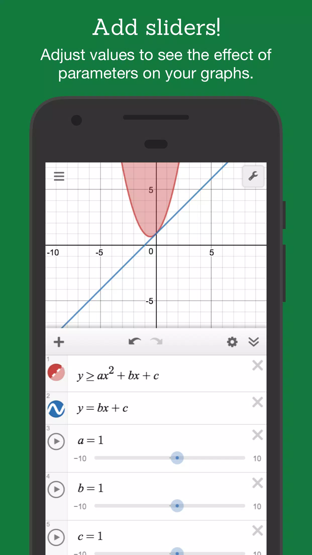 Desmos Ekran Görüntüsü 2