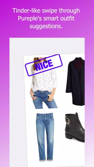 Pureple Outfit Planner Captura de tela 2