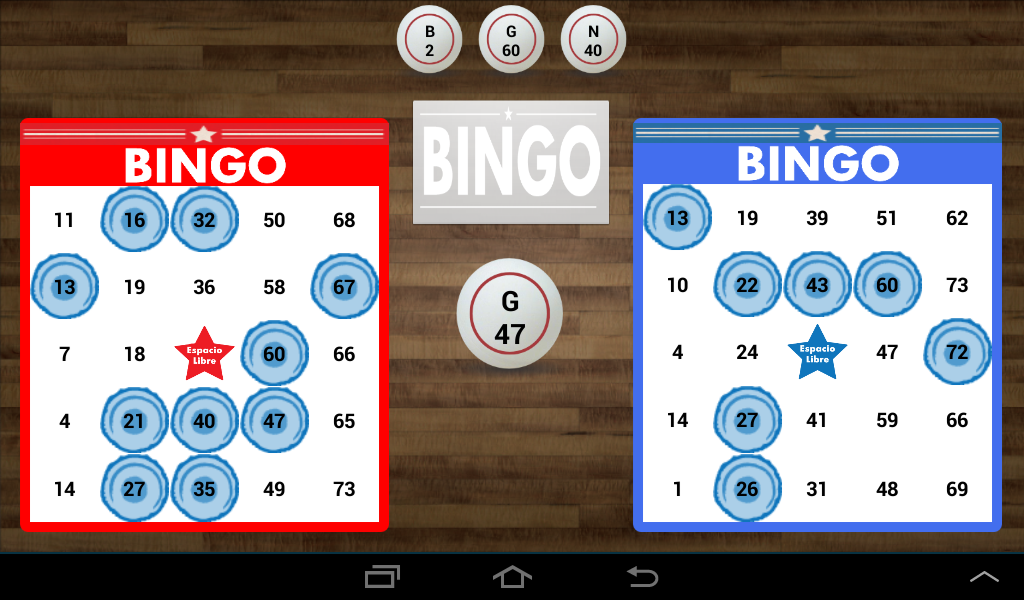 Bingo In Spanish Free Скриншот 0