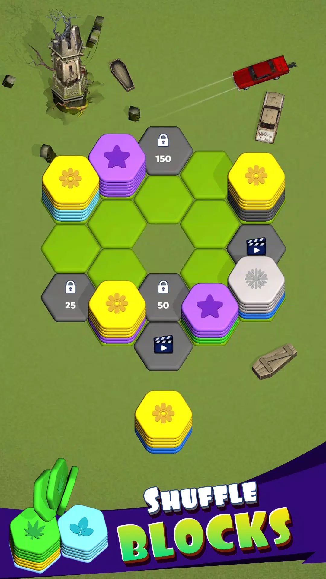 Hexa Merge Sort Block Puzzle Ekran Görüntüsü 2