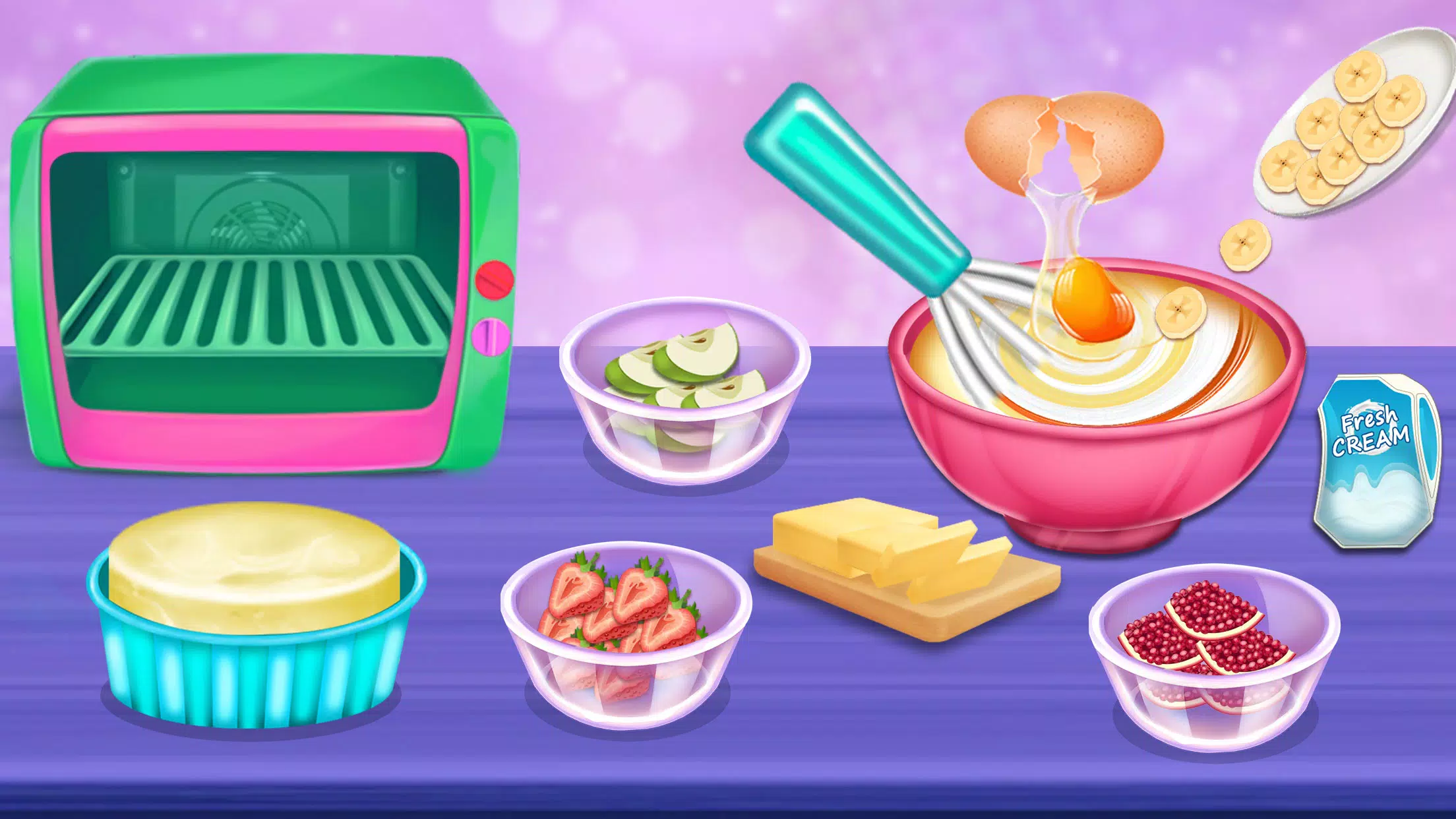Christmas Cakes Bakery Cooking Captura de pantalla 2