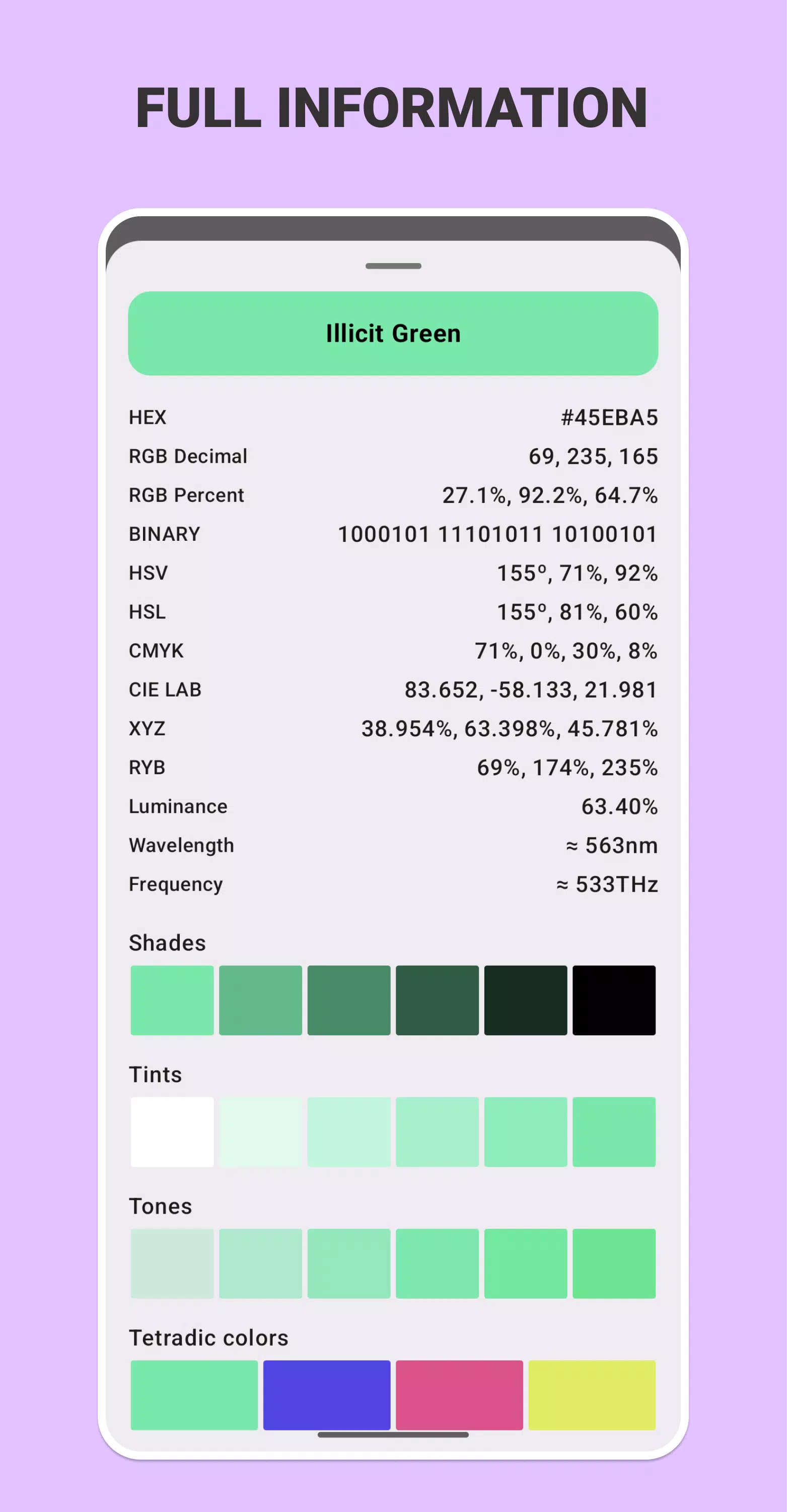 Color picker Zrzut ekranu 2