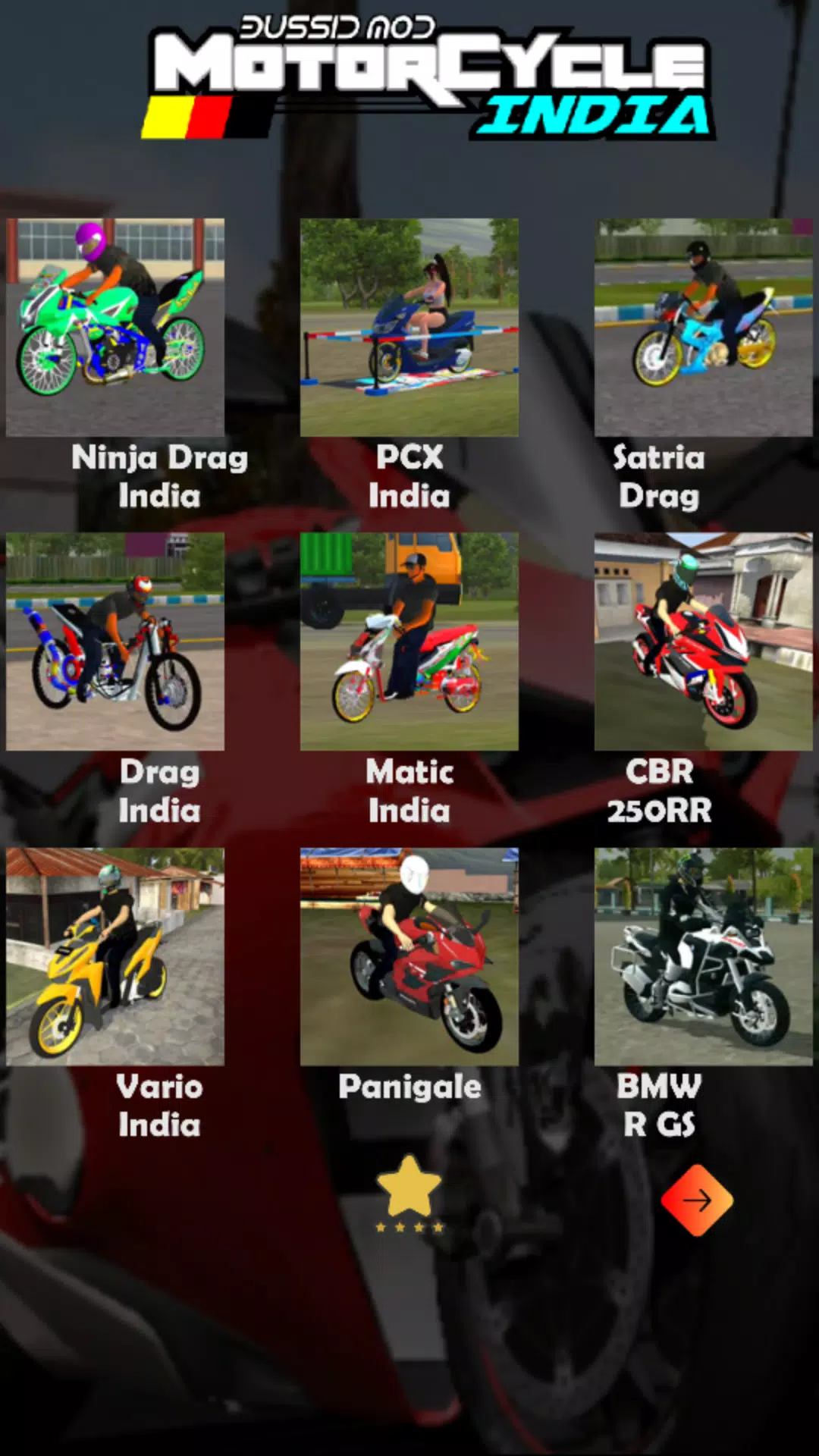 Bussid Mod Motorcycle India 螢幕截圖 1