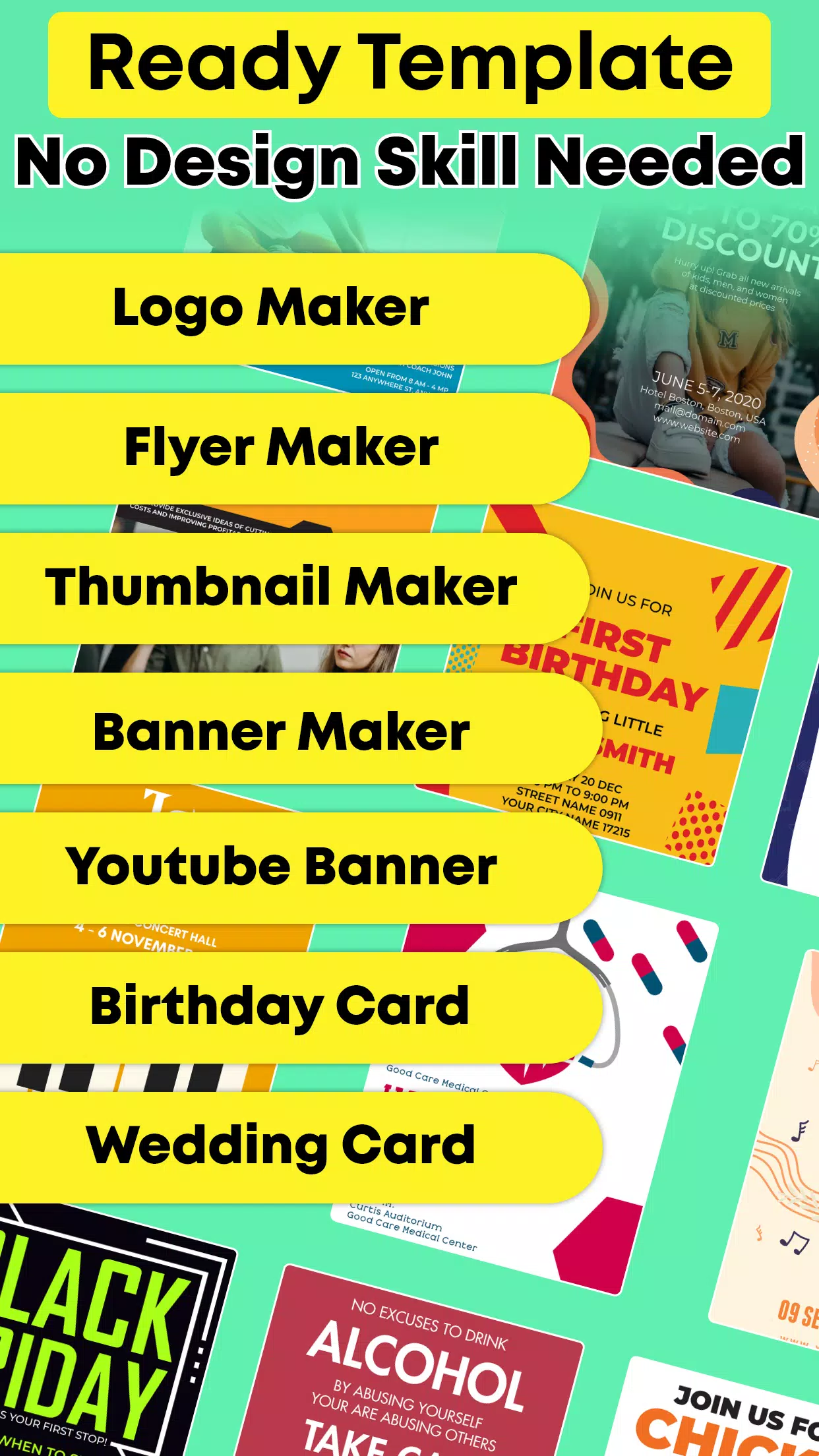 Flyer Maker & Poster Maker Zrzut ekranu 3