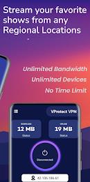 VProtect VPN - Secure Proxy Ekran Görüntüsü 1