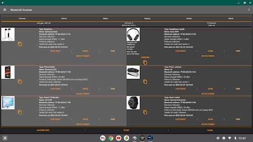 Bluetooth Finder, Scanner Pair Tangkapan skrin 0