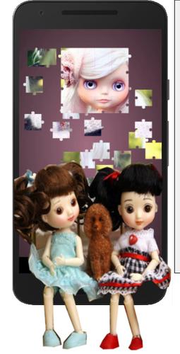 Cute Dolls Jigsaw Slide Puzzle ภาพหน้าจอ 1