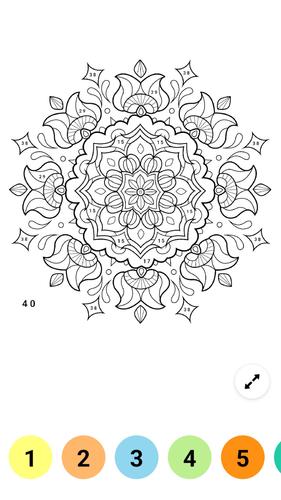 Coloring Book-lake colouring Ekran Görüntüsü 1