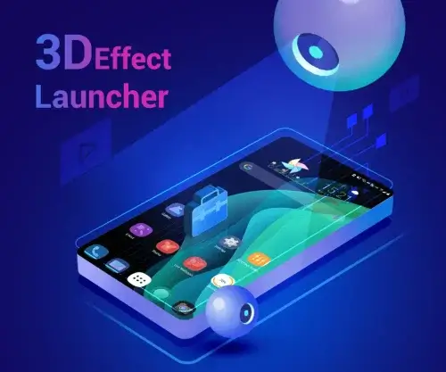 3D Effect Launcher, Cool Live Captura de pantalla 0