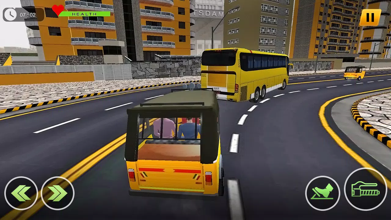 Tuk Tuk Rickshaw Auto Driving ဖန်သားပြင်ဓာတ်ပုံ 3