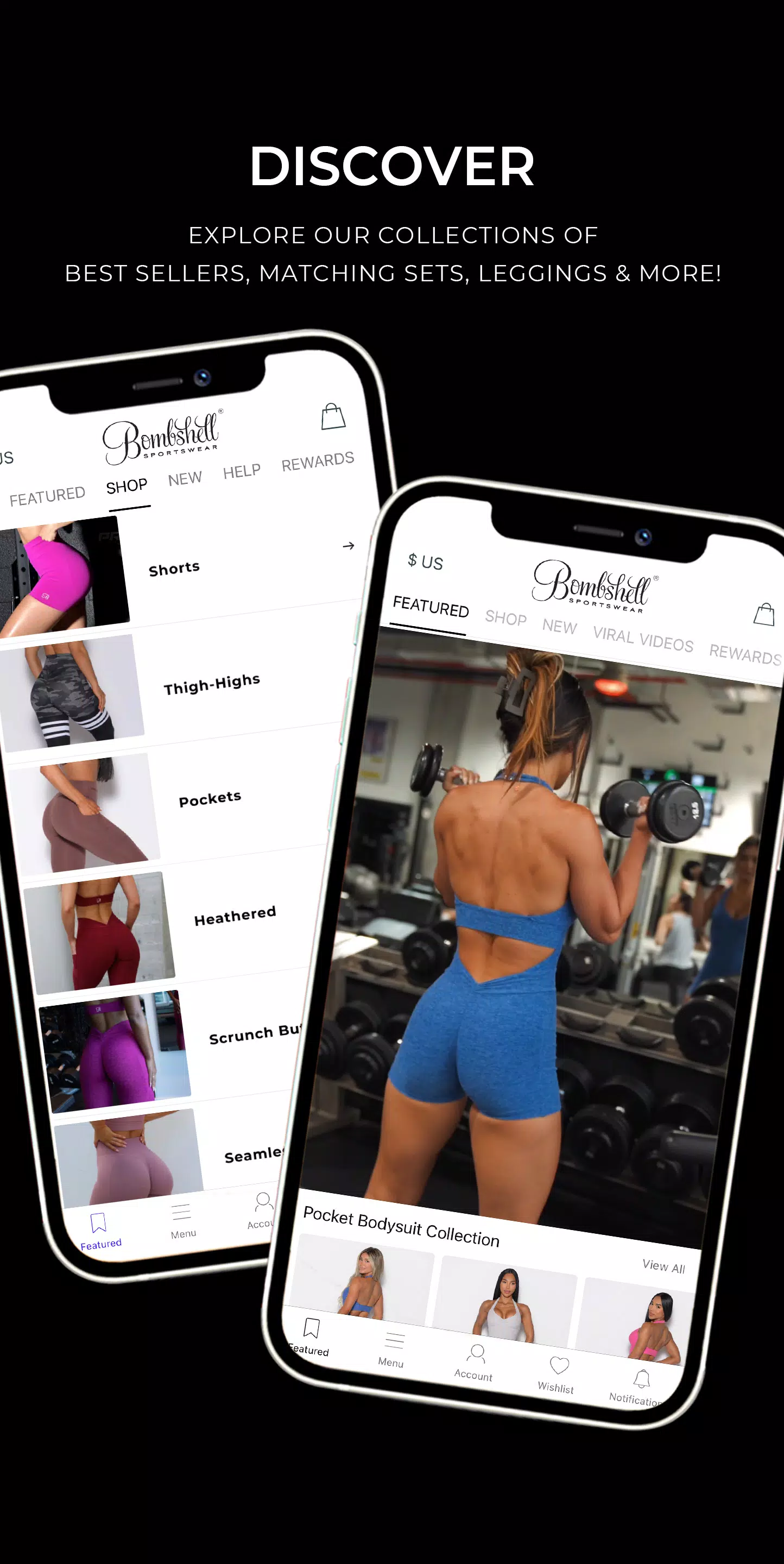 Bombshell Sportswear. Captura de pantalla 2