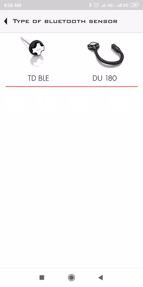 Escort sensors config app স্ক্রিনশট 1
