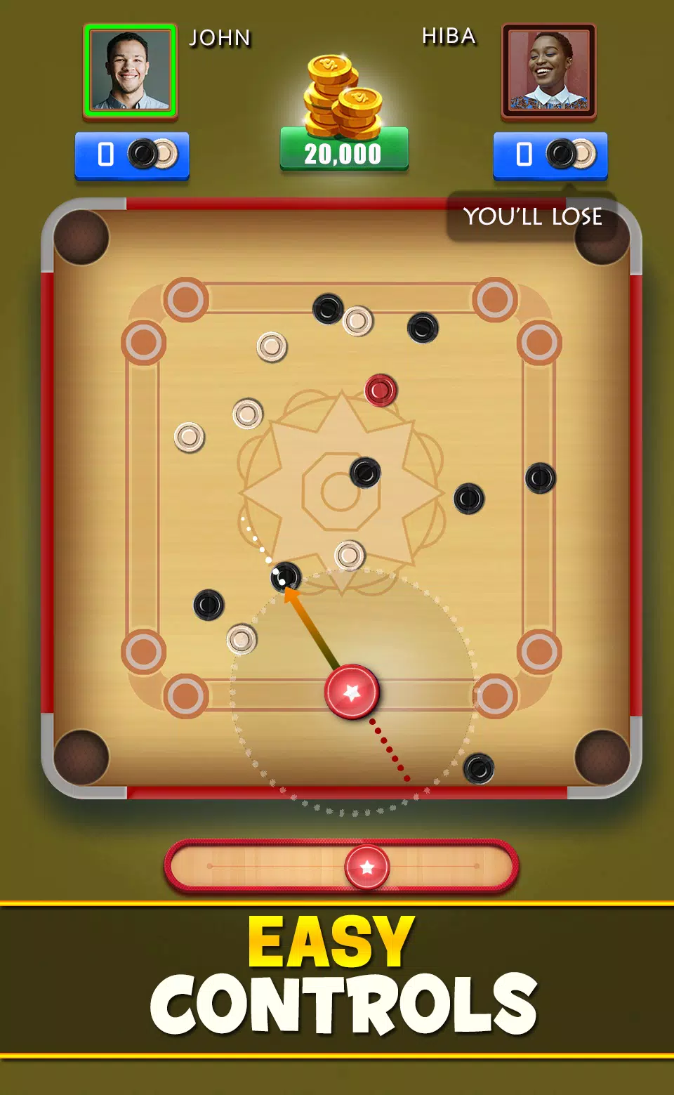 Carrom Club Captura de pantalla 1