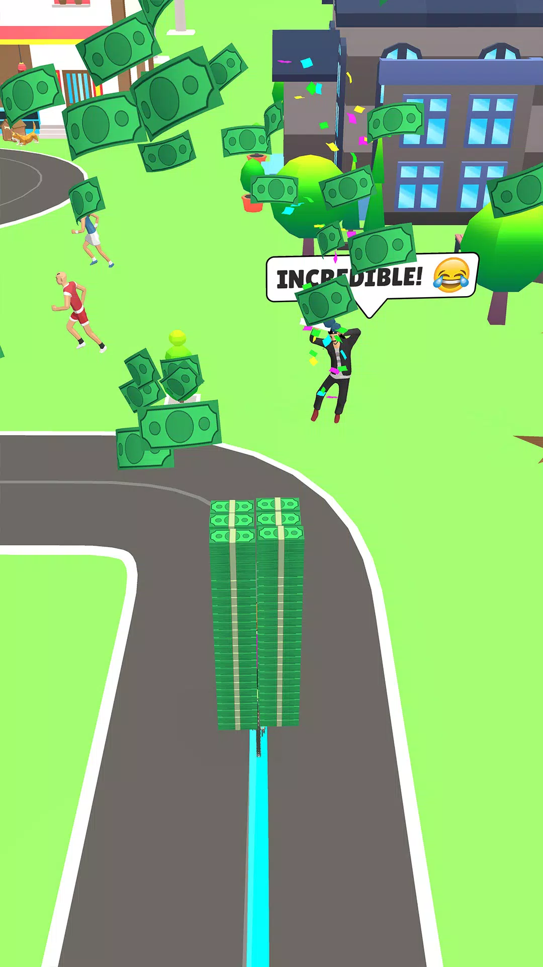 Paper Rider Delivery  Boy Game Ekran Görüntüsü 1