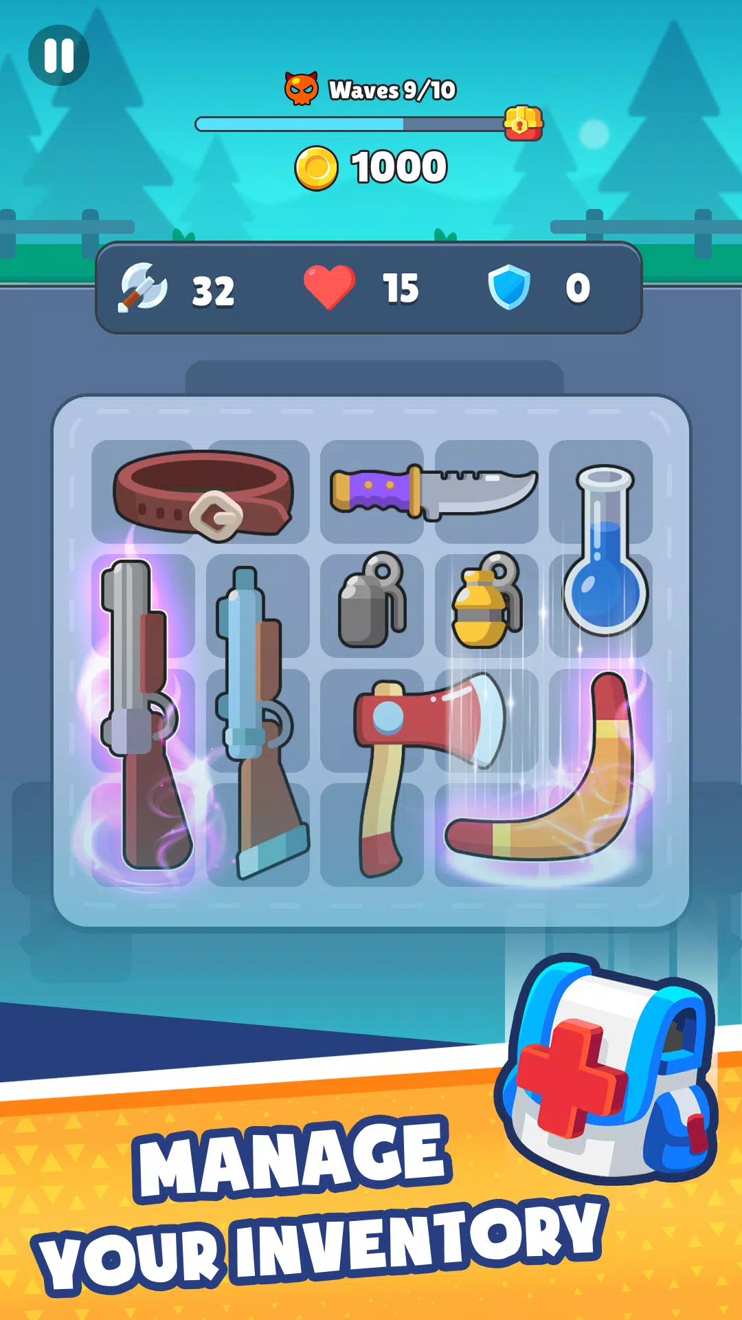 Backpack Hero Tangkapan skrin 0