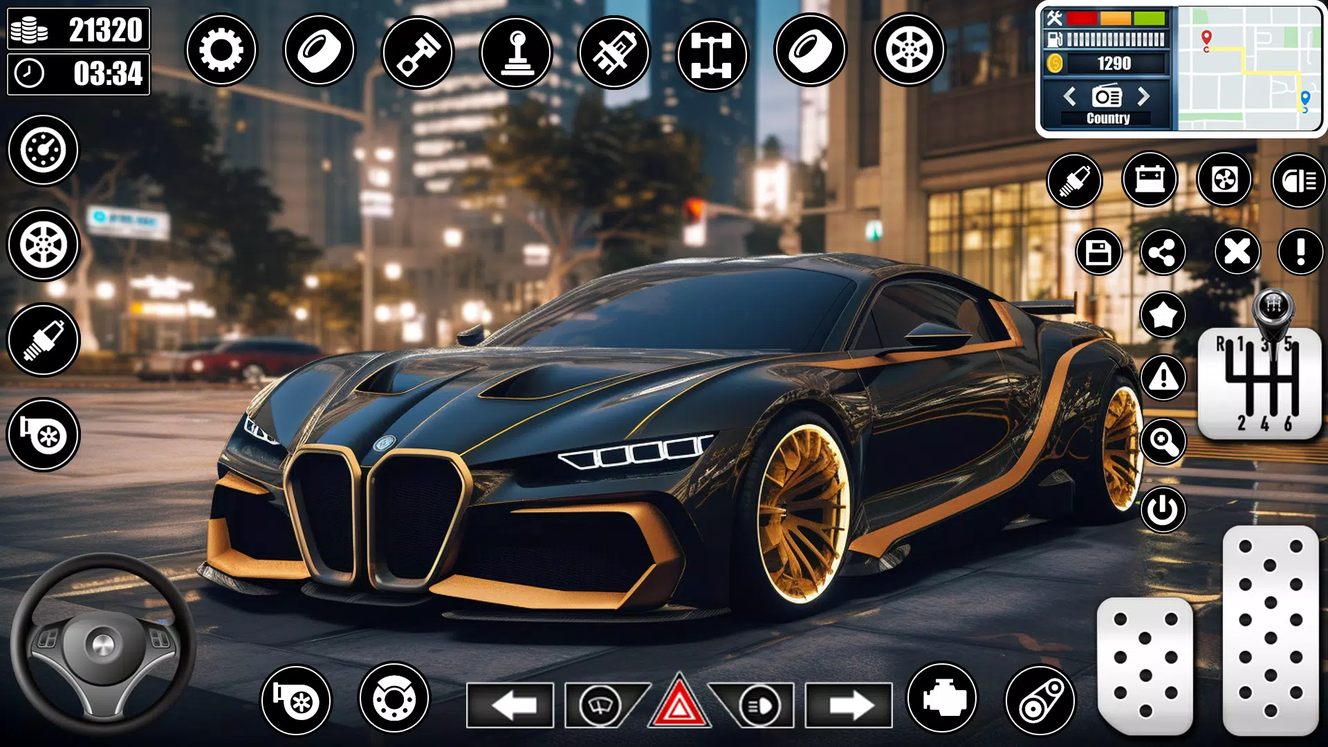 Real Car Driving School Games Ekran Görüntüsü 3