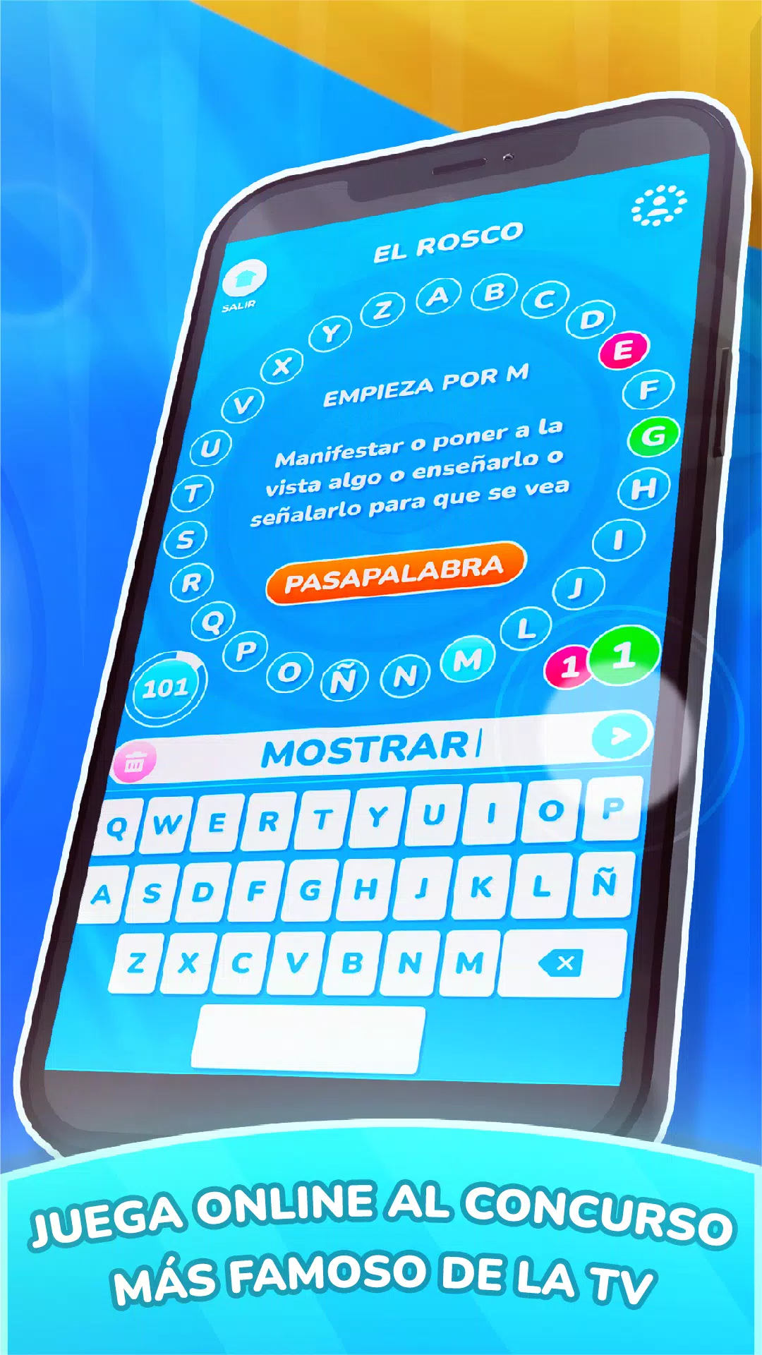 Schermata Pasapalabra 2
