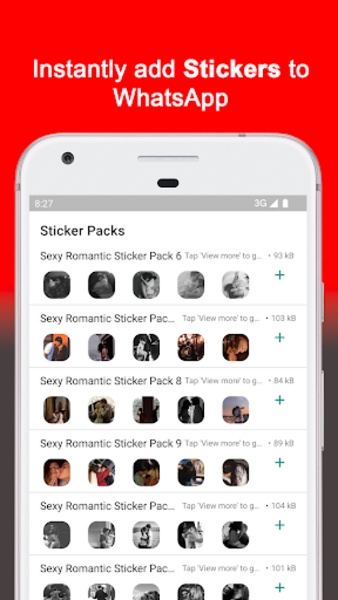 Romantic Stickers for WA Screenshot 0