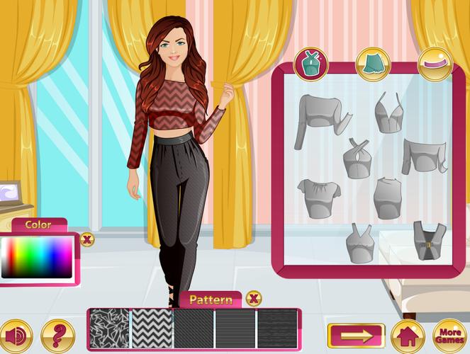 Model Star Girl Dress Up Games Ekran Görüntüsü 0