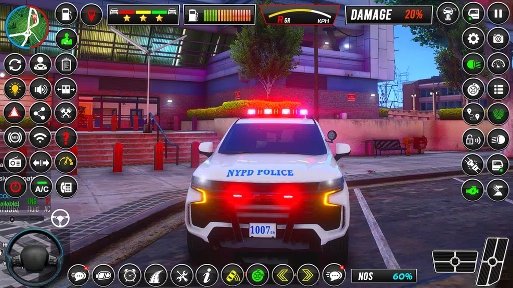 US Police Chase: Cop Car Games Captura de tela 0
