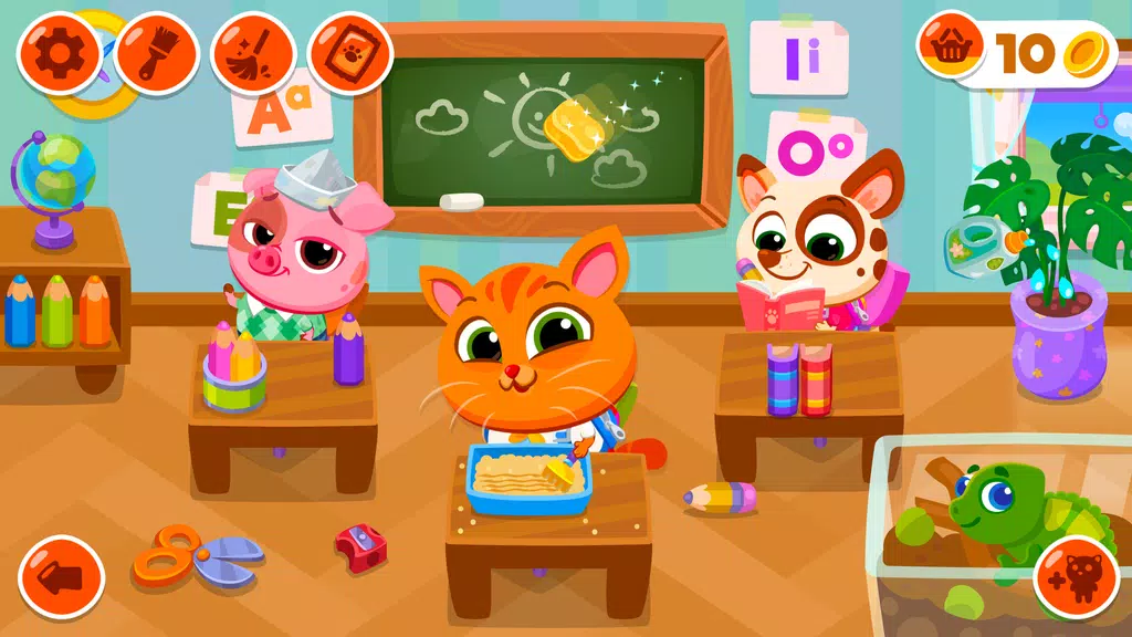 Bubbu School – Mes animaux Capture d'écran 0