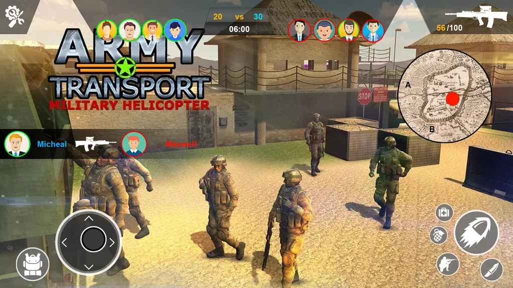 Army Transport Helicopter Game Ekran Görüntüsü 0