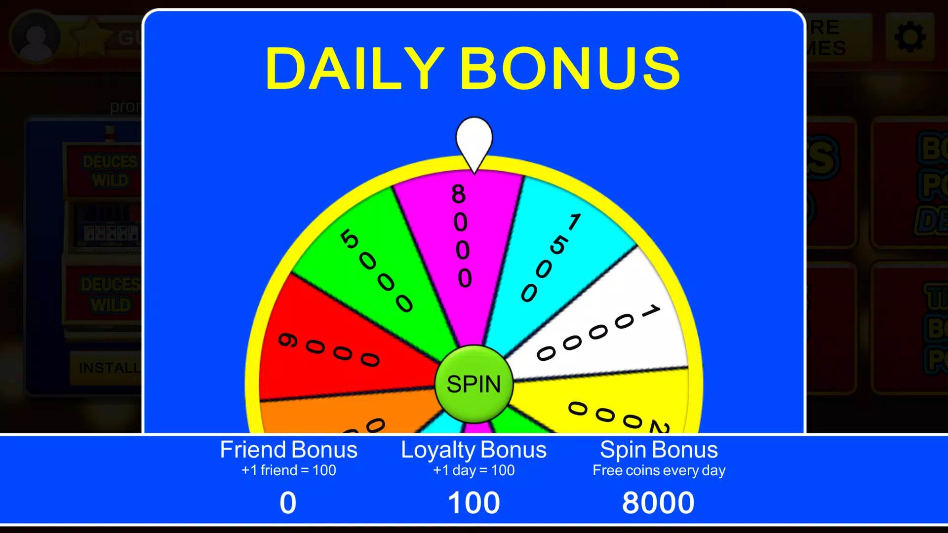 Video Poker Casino ဖန်သားပြင်ဓာတ်ပုံ 2