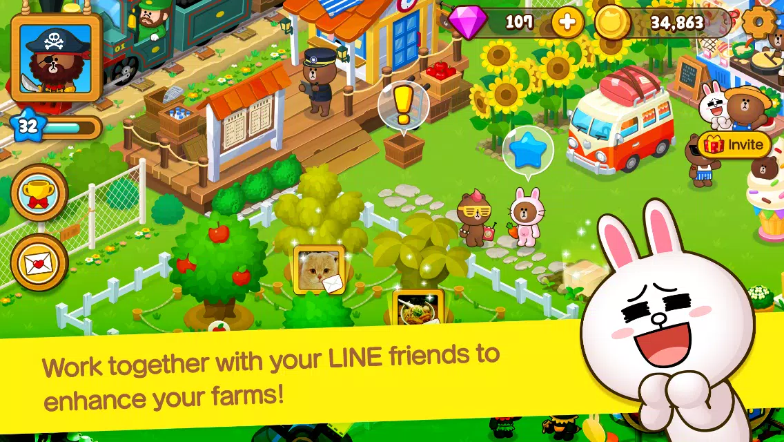 LINE BROWN FARM Capture d'écran 1