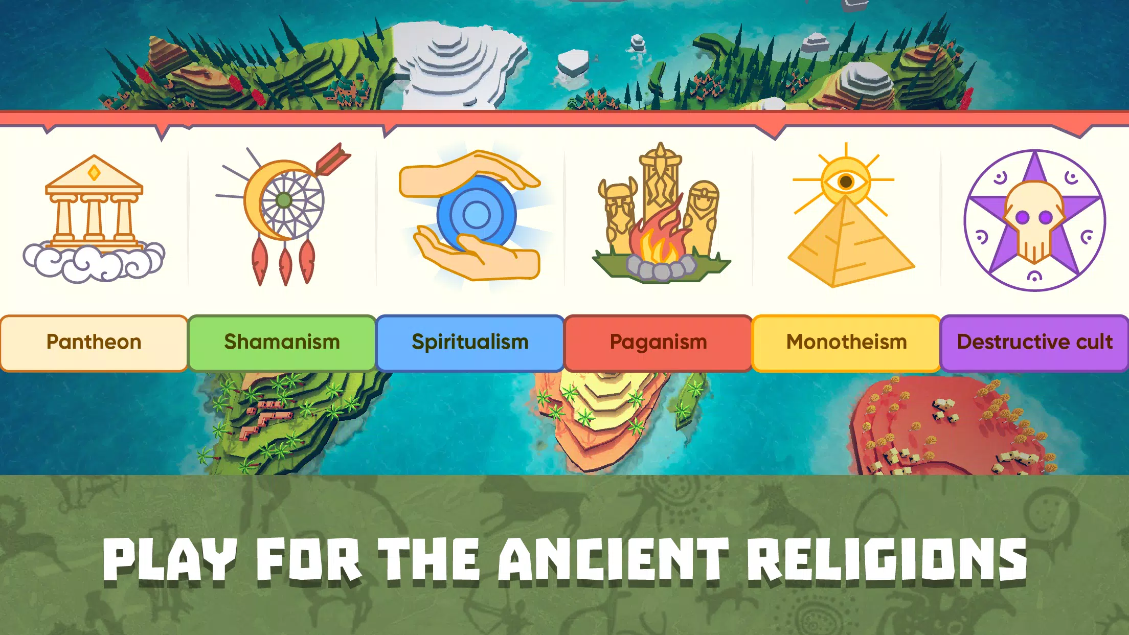 Religion Inc. The game god sim Ekran Görüntüsü 0
