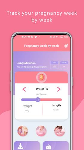 Pregnancy Weeks Tracker Captura de tela 3