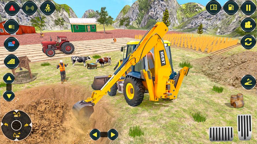 Village Excavator Tangkapan skrin 1