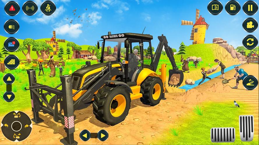 Village Excavator Tangkapan skrin 3