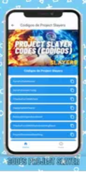 Project Slayers Codes Privados Ekran Görüntüsü 0