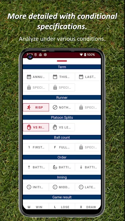 Batting STATS Manager Captura de pantalla 1