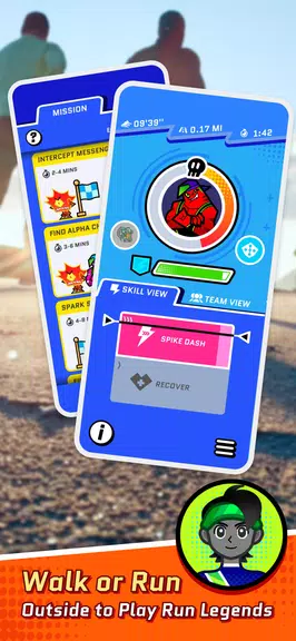 Run Legends: Make fitness fun! Ekran Görüntüsü 0