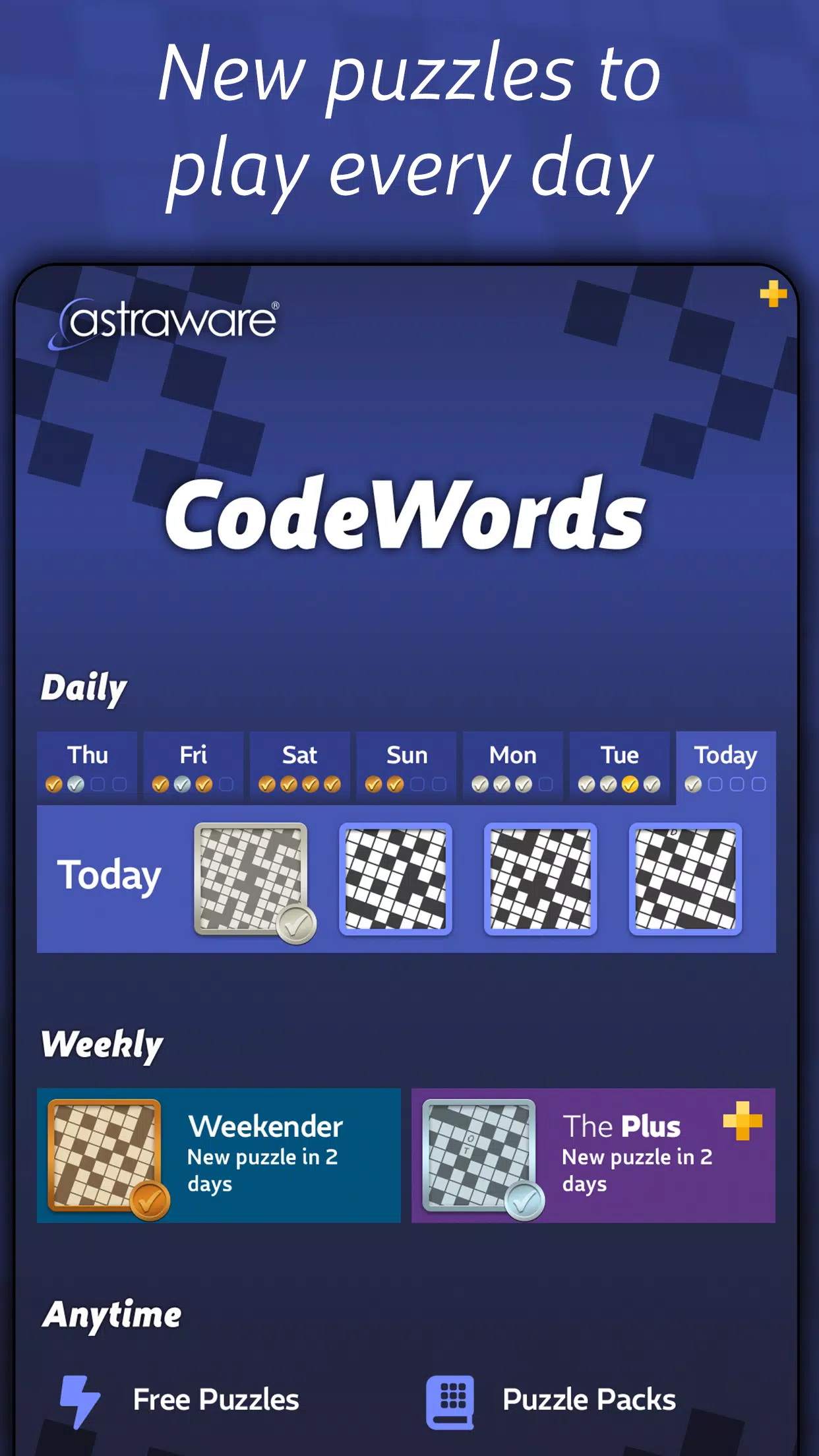 Astraware CodeWords Ekran Görüntüsü 3