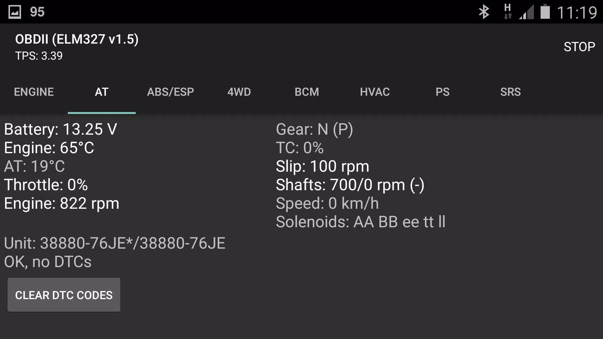 SZ Viewer: read DTC for Suzuki Captura de pantalla 1