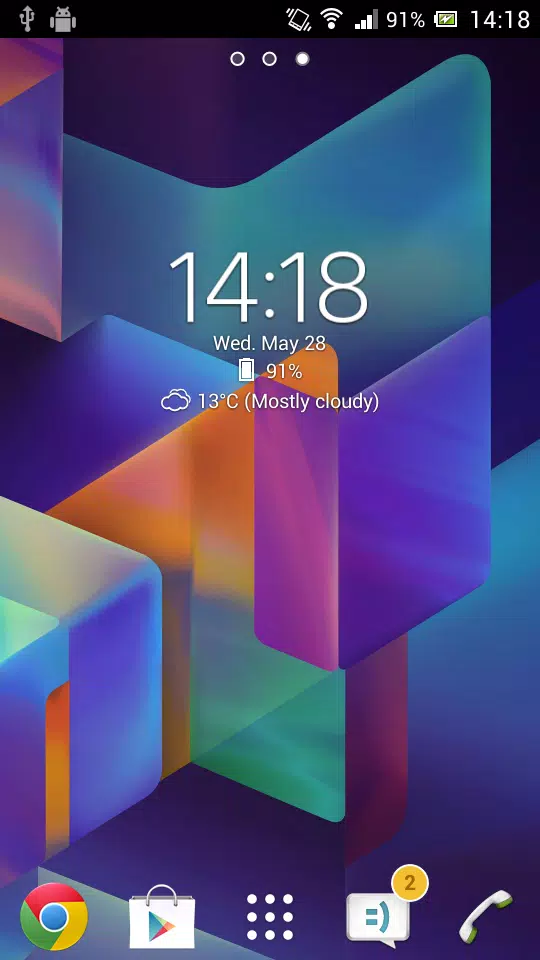 Digital Clock & Weather Widget Zrzut ekranu 0