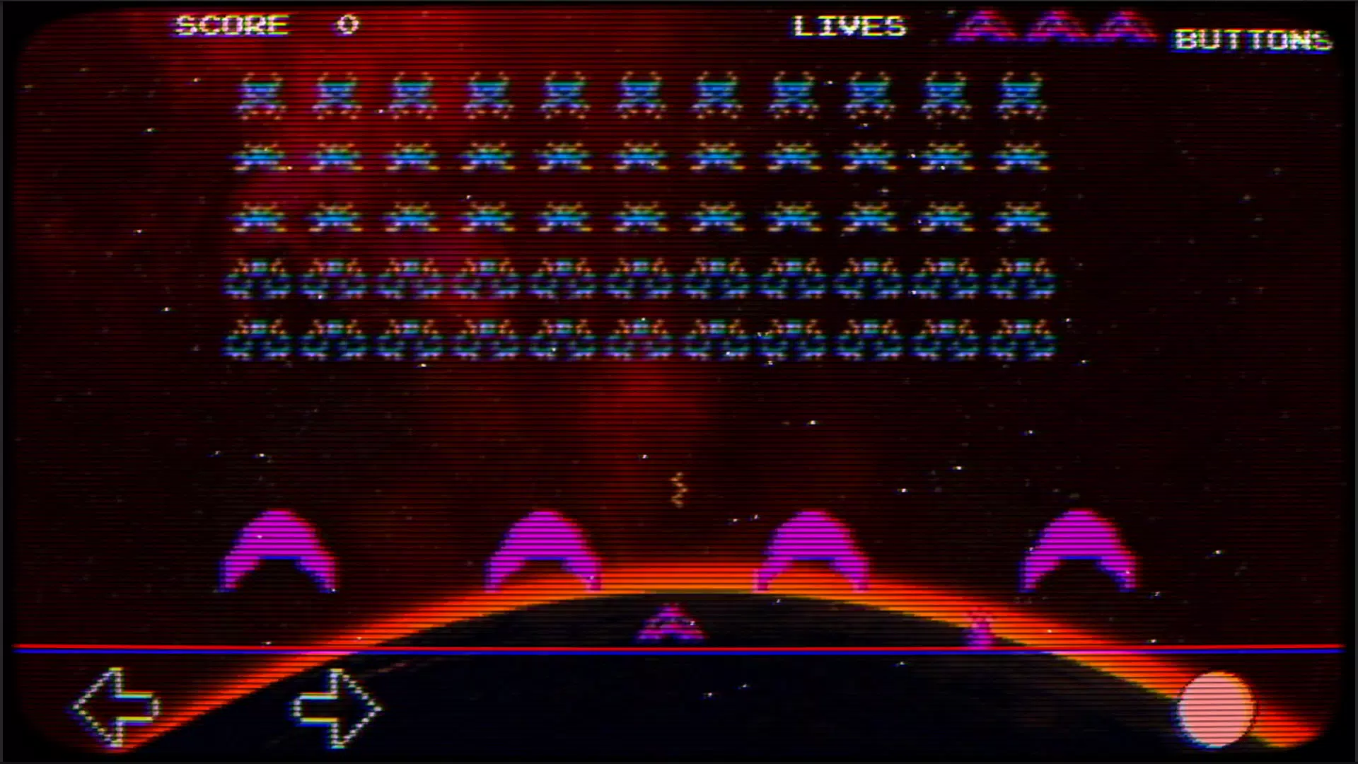 Outer Space Alien Invaders Schermafbeelding 2