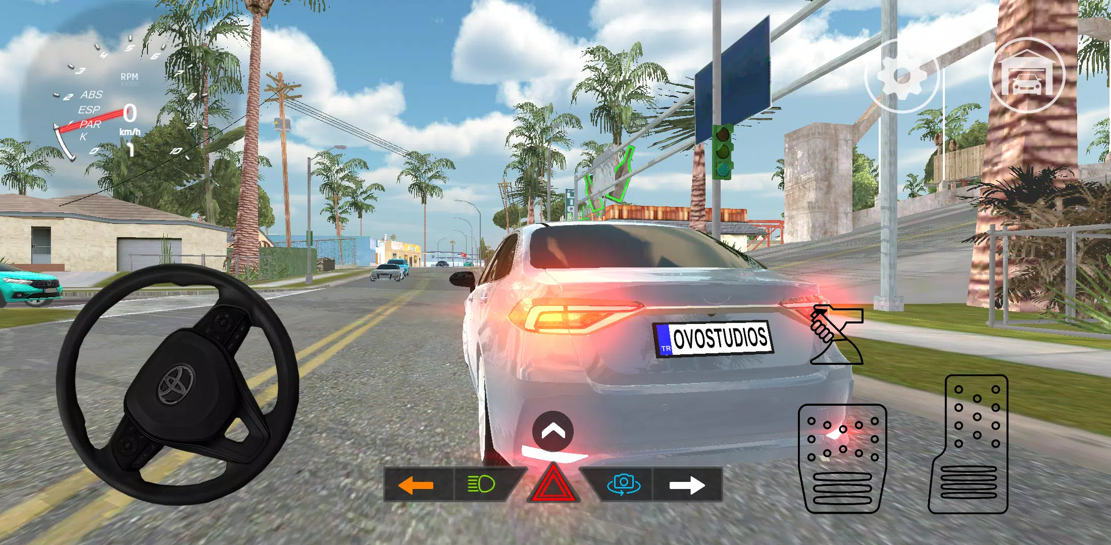 Corolla Drift & Park Simulator 螢幕截圖 0