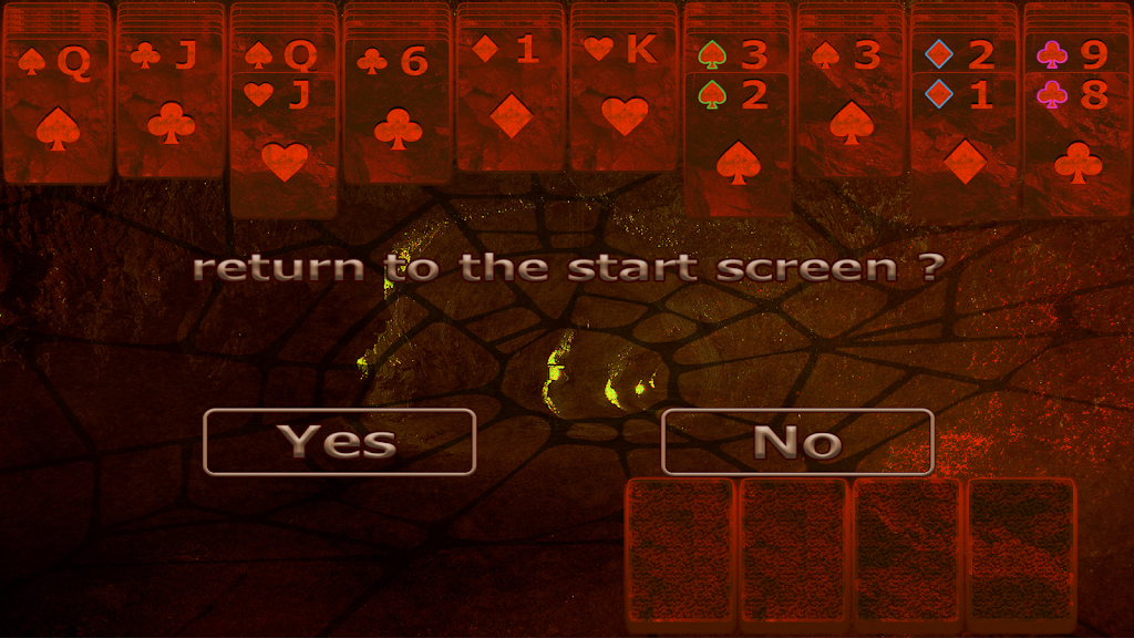 Spider(solitaire) 螢幕截圖 2