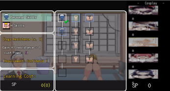 Schermata My Dress-Up Loser Prototype Demo 3